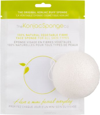  The Konjac Sponge Co     Facial Puff - Pure White