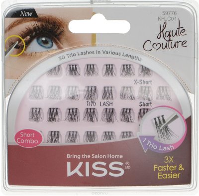    Kiss Haute Couture "Trio Lashes"  /  Trio Lashes