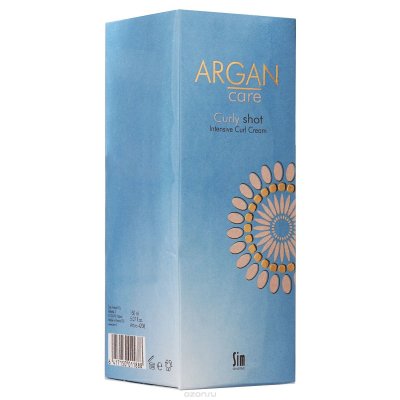 SIM SENSITIVE      Argan Care Curly Shot Intensive Curl Cream  