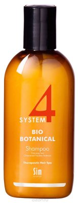 Sim Sensitive    SYSTEM 4 Bio Botanical Shampoo , 100 