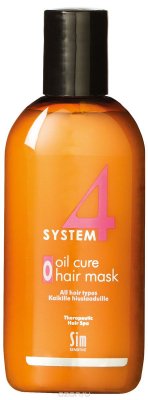 Sim Sensitive   "" SYSTEM 4 Oil Cure Hair Mask "O", 100 