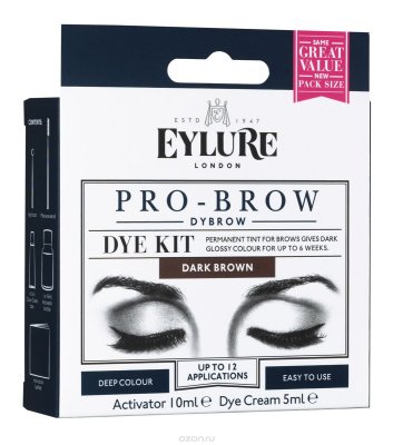 Eylure Dybrow Dark Brown    - :  10 , -A5 