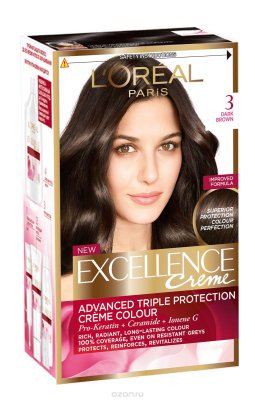 L"Oreal Paris    "Excellence",  3, -, 270 