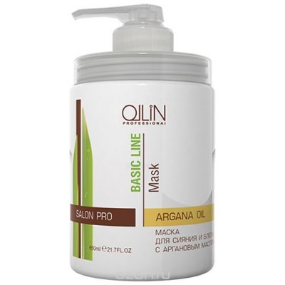 Ollin         Basic Line Argan Oil Shine & Brilliance Mask - 65