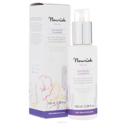 Nourish    "Relax Softening Cleanser", ,   , 100 