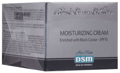 Mon Platin   "DSM Black Caviar Collection "      SPF 1