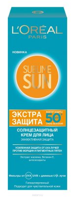 L"Oreal Paris     "Sublime Sun,  ", SPF 50+, 75 