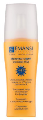 Emansi -    "Safe sun" SPF 40, 150 