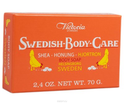 Victoria Soap Shea-Honung-Hjortron     , 70 