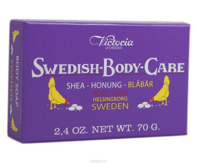 Victoria Soap Shea-Honung-Blabar     , 70 