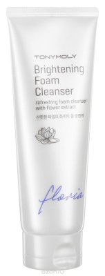 TonyMoly     FLORIA BRIGHTENING FOAM CLEANSER, 150 