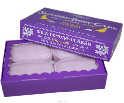 Victoria Soap Shea-Honung-Blabar     , 4  70 