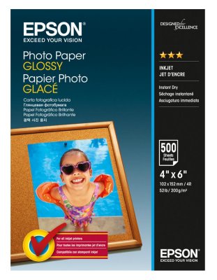 C13S042549  EPSON Photo Paper Glossy (10  15 , 500 , 200 / 2)