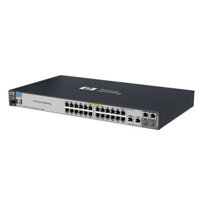 HP J9138A   E2520-24-PoE (Managed, 24*10/100 + 2*10/100/1000 + 2*10/100/1000 o