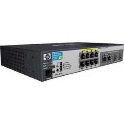 HP J9298A   E2520G-8-PoE (Managed, 8*10/100/1000 + 2*10/100/1000 or SFP, PoE, d