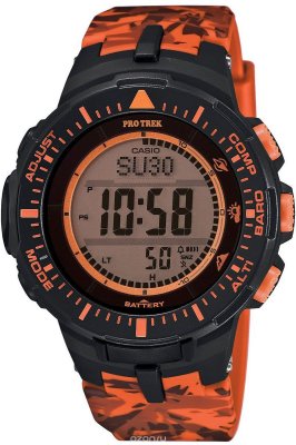    Casio "Pro Trek", : , . PRG-300CM-4ER