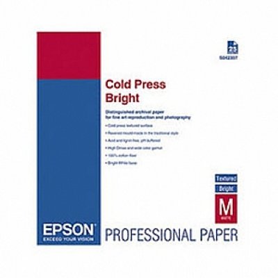  Epson Fine Art Paper Cold Press Bright A3+ C13S042310