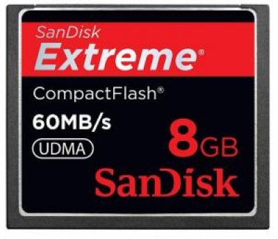 8Gb   CompactFlash (CF) SanDisk (SDCFX-008G-*) eXtreme