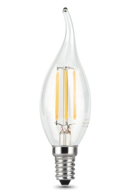   Gauss LED Filament Candle tailed E14 5W 4100K