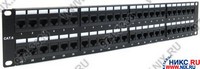  Patch Panel 19" 1U UTP 48 port  5e Exalan+ EX03-U48b  ,   IDC-KRONE