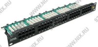   Patch Panel 19", , 1U, 50xRJ-45,  3 , Exalan (EX09-102/T50)