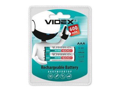  AAA - Videx HR03 600 mAh 2BL