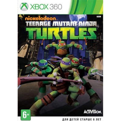   Microsoft XBox 360 Teenage Mutant Ninja Turtles