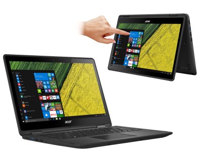  Acer Spin SP513-51-79M8 NX.GK4ER.006 Black (Intel Core i7-7500U 2.7 GHz/8192Mb/256Gb SSD/No