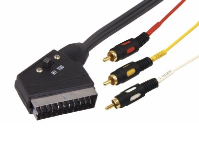   Rexant SCART Plug - 3RCA Plug 3m 17-1354