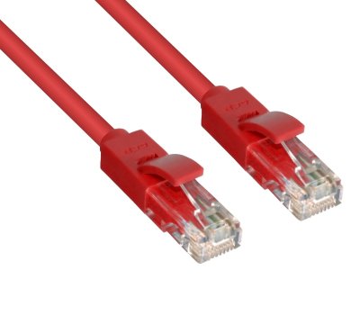    Greenconnect UTP 23AWG cat.6 RJ45 T568B 3m Red GCR-LNC604-3.0m