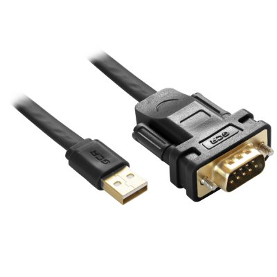    Greenconnect PRO USB 2.0 AM / DB9 RS-232 1m Black GCR-UOC5M-BCG-1.0m