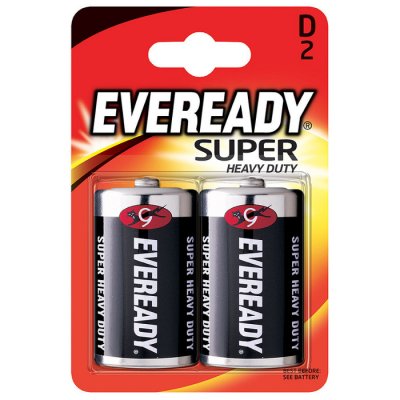  D - Energizer Eveready Super R20 2500 mAh Ni-MH (2 )