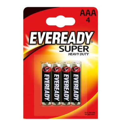  AAA - Energizer Eveready Super R03 2500 mAh Ni-MH (4 )