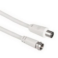  SAT Connecting Cable F-Plug - Coaxial Plug, 3 m