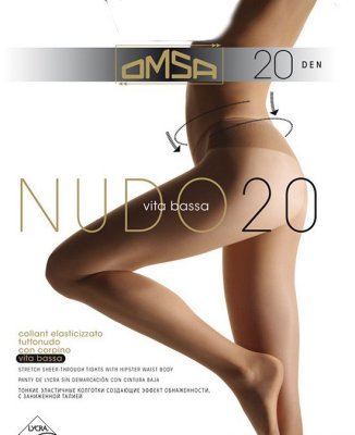  OMSA Nudo Vita Bassa  4  20 Den Beige-Naturel