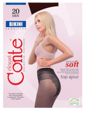  Conte Bikini  3  20 Den Nero