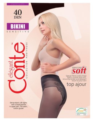  Conte Bikini  3  40 Den Nero