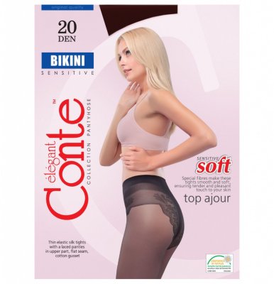  Conte Bikini  4  20 Den Nero