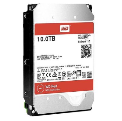   3.5" 10Tb 5400rpm Western Digital WD Red SATAIII WD100EFAX