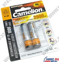  Camelion NH-AA2000-2 (1.2V, 2000mAh) NiMH, Size "AA" (. 2 .)