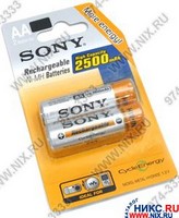  SONY NH-AA-2500-2 (1.2V, 2500mAh) NiMH, Size "AA" (. 2 .)