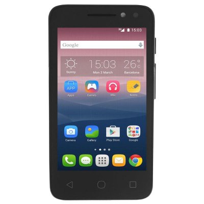  Alcatel 4034D Pixi 4 4Gb 3G (4034D-2BALRU1)_  _ 