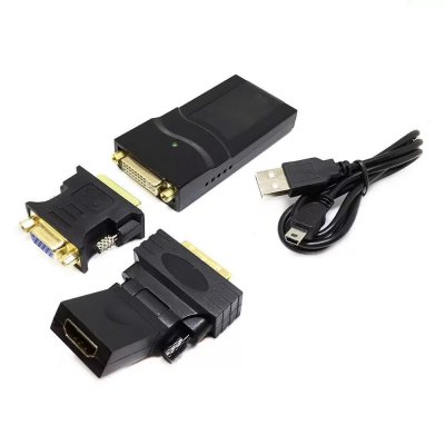  Espada H000USB (RTL) USB to DVI/HDMI/Dsub Adapter