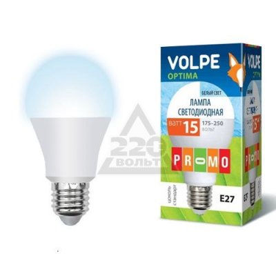   VOLPE LED-A65-15W/NW/E27/FR/O