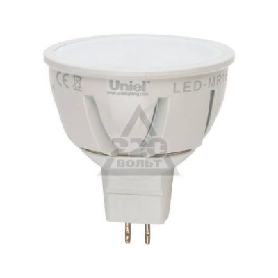   UNIEL LED-JCDR-5W/NW/GU5.3/FR/DIM PLP01WH