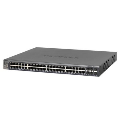 NETGEAR GSM7352S-200EUS  44GE+4SFP(Combo)+2xSFP+(10G) ports and 2 slots for 10GE modules,