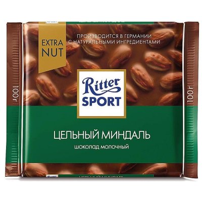   Ritter Sport EXTRA NUT  . 100 