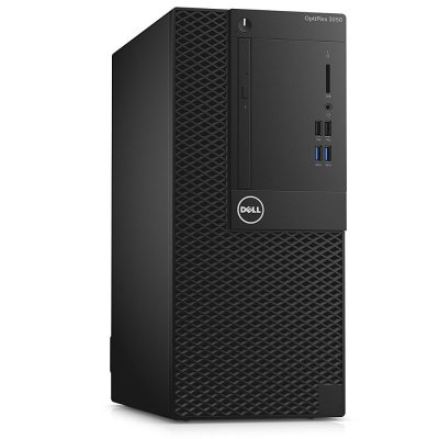 Dell Optiplex 3050 MT Black 3050-6317 (Intel Core i3-6100 3.7 GHz/4096Mb/500Gb/DVD-RW/Intel HD Graph