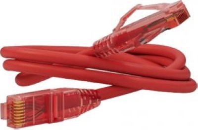  Hyperline PC-LPM-UTP-RJ45-RJ45-C5e-0.15M-LSZH-RD