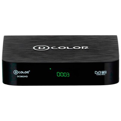   DVB-T2 D-Color DC802HD